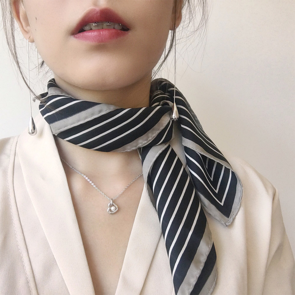 C023爱心贝珠项链