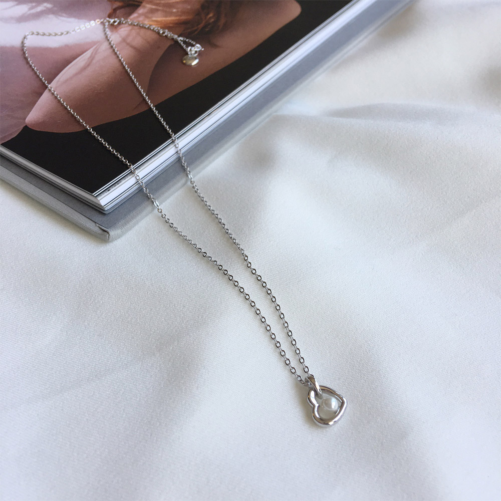 C023爱心贝珠项链