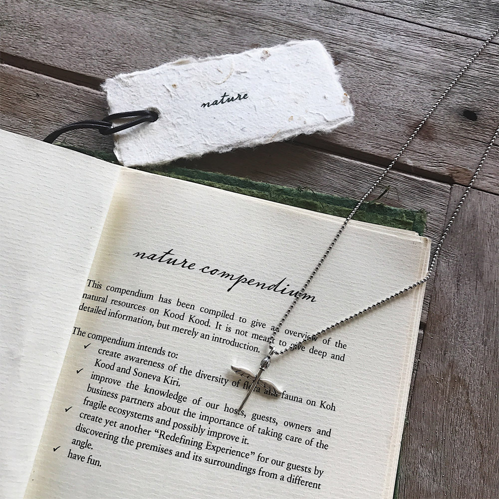 C032翅膀权杖项链