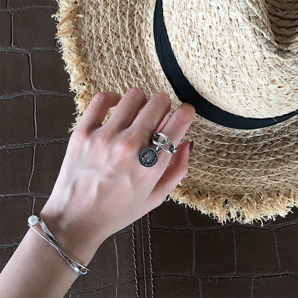 D005交叉珍珠手镯