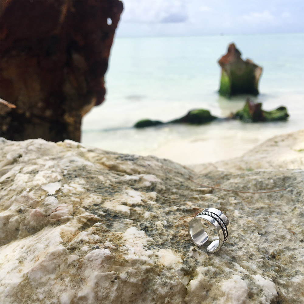 A013麻花情侣戒指