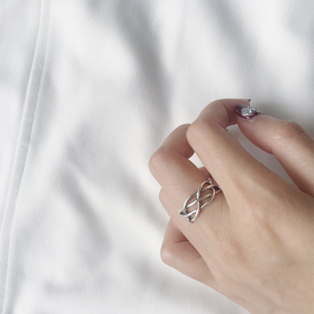 A014做旧镂空戒指