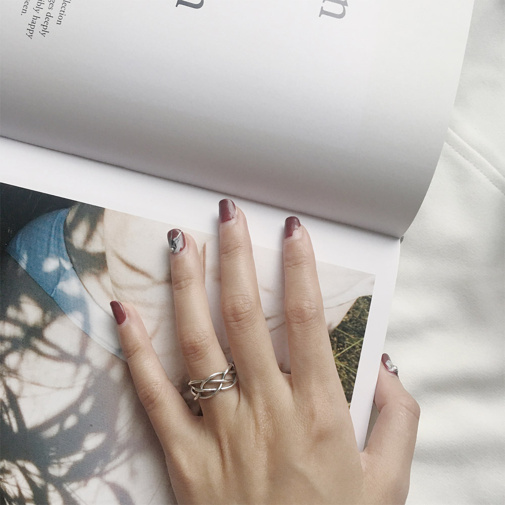 A014做旧镂空戒指