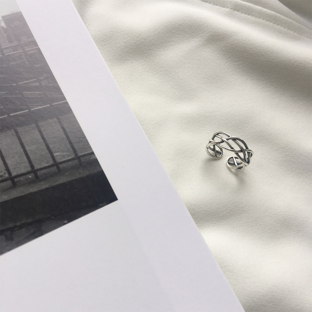 A014做旧镂空戒指