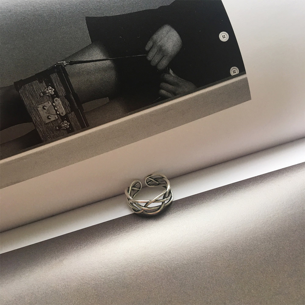 A014做旧镂空戒指