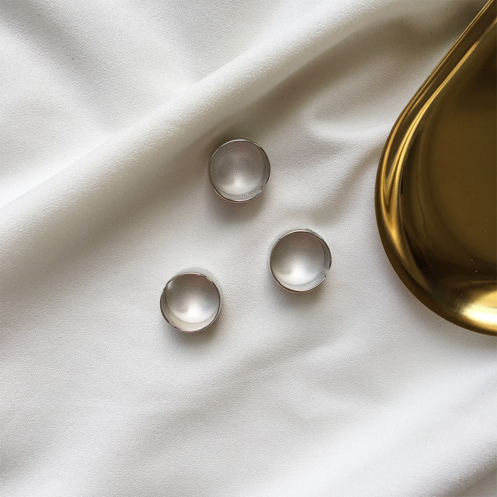 A016宽版光面戒指