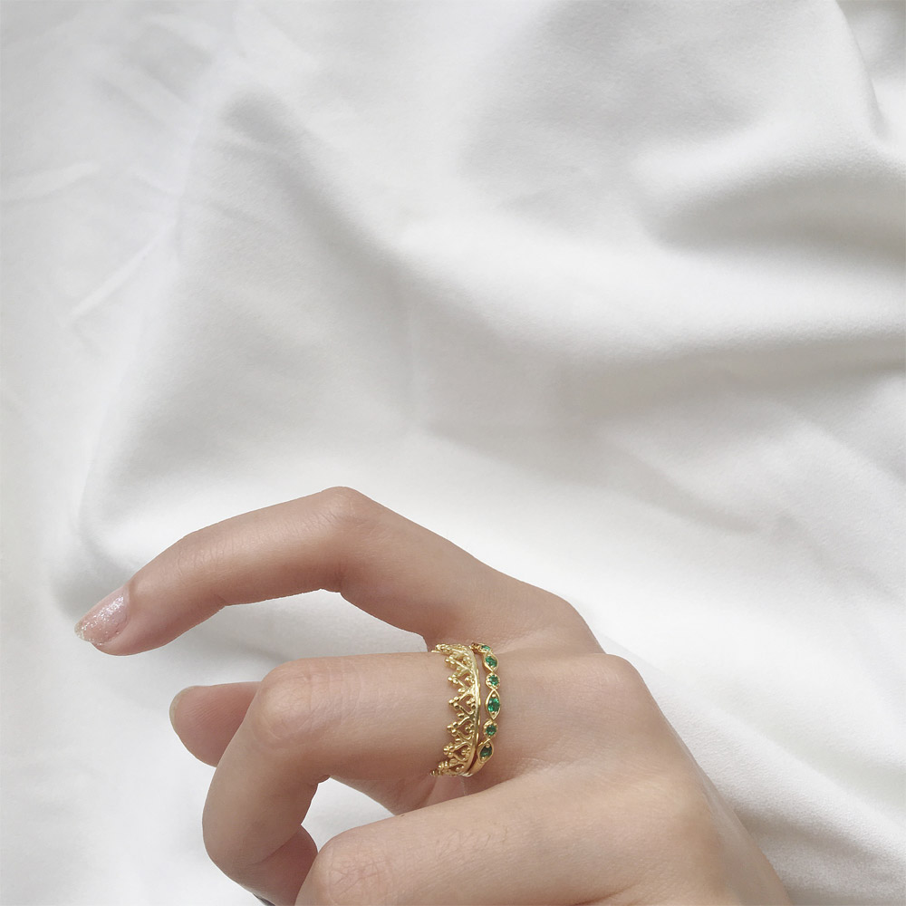 A017皇冠_绿戒指