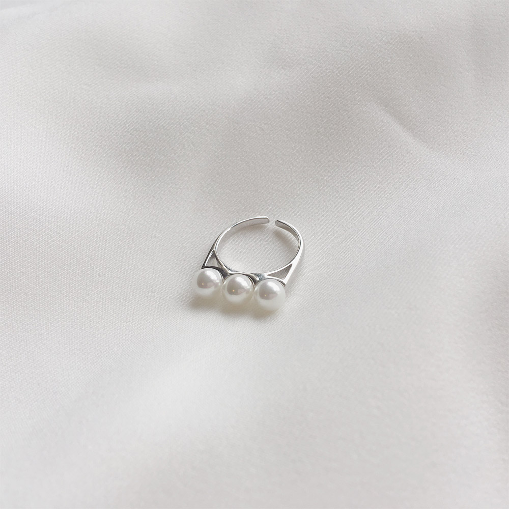 A022排珍珠戒指