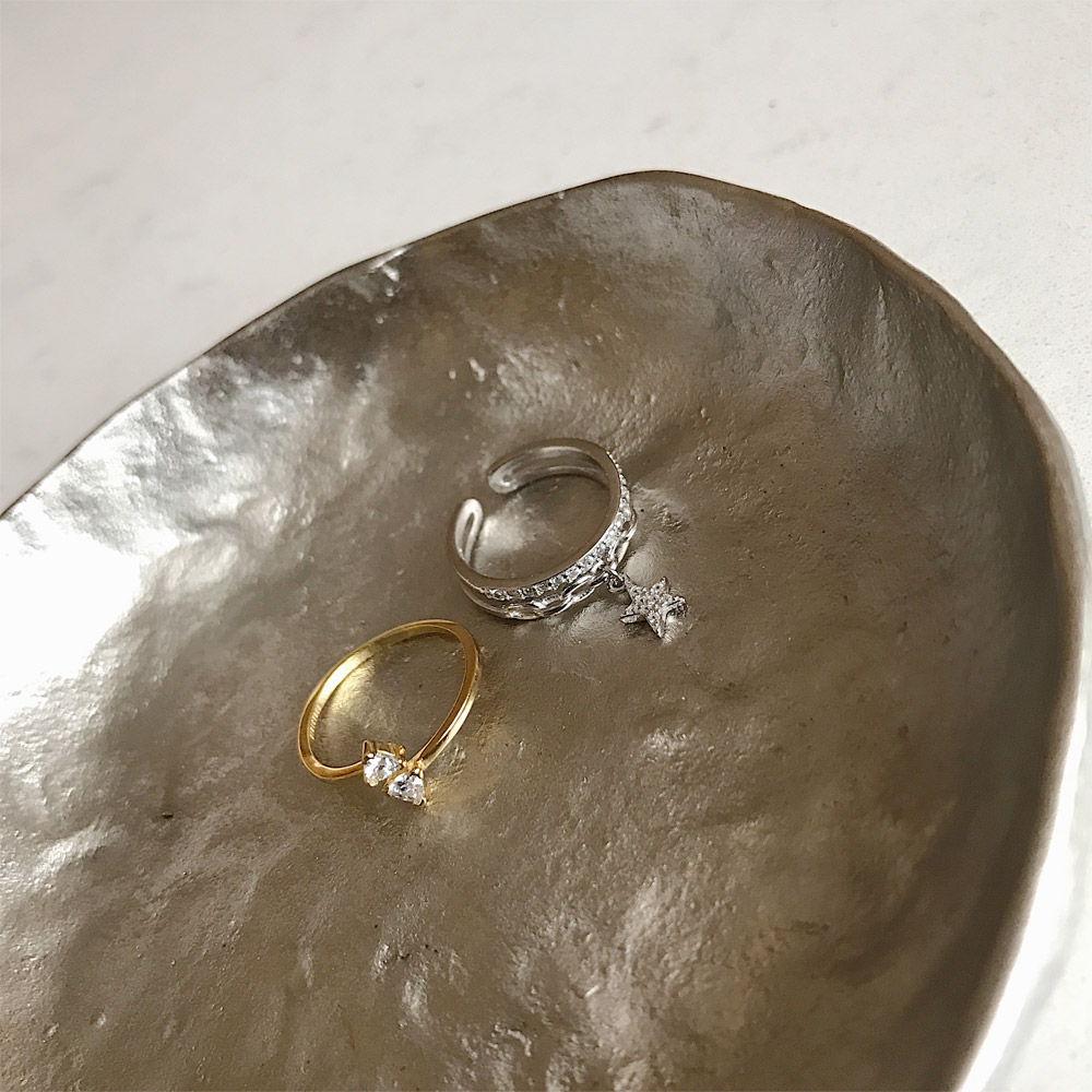 A044星星锆石戒指