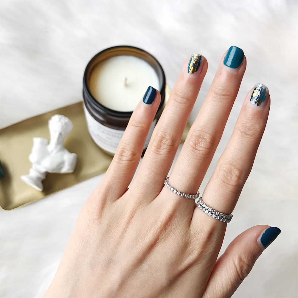 A051锆石软链条戒指