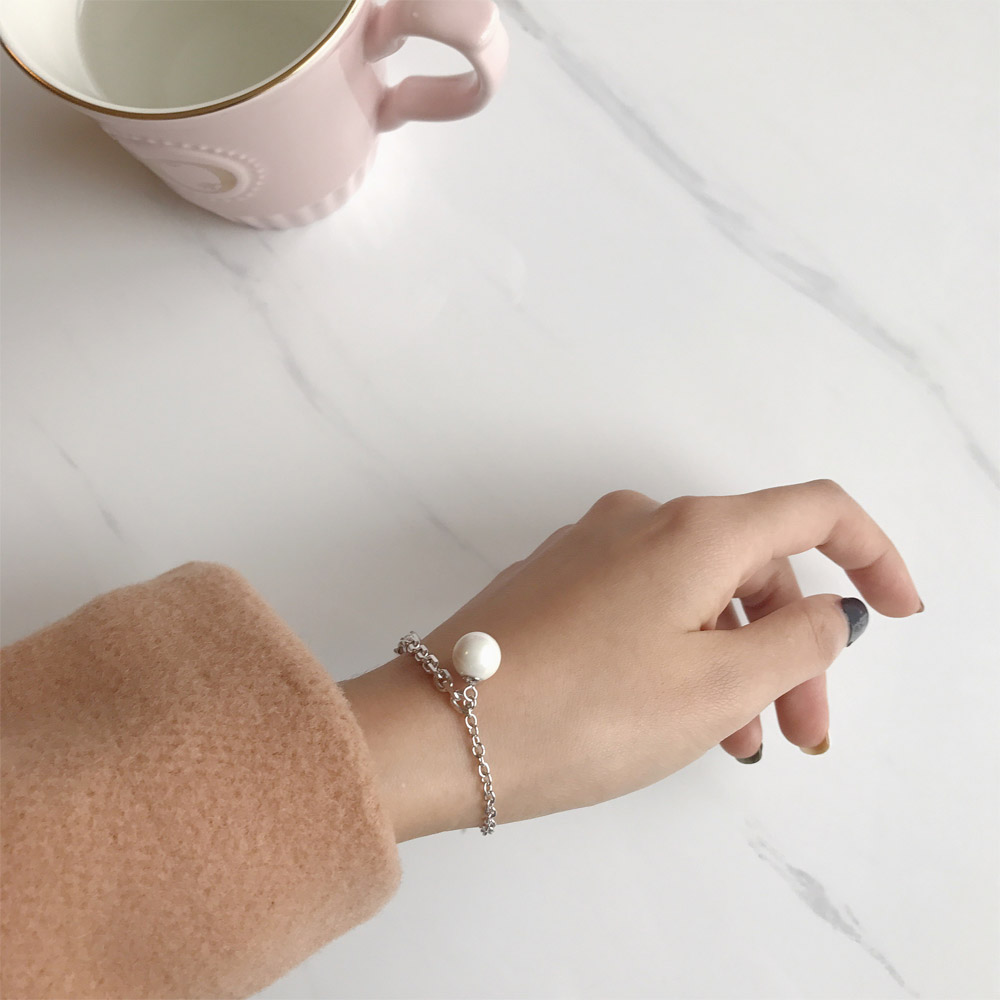 B006贝珠锆石手链