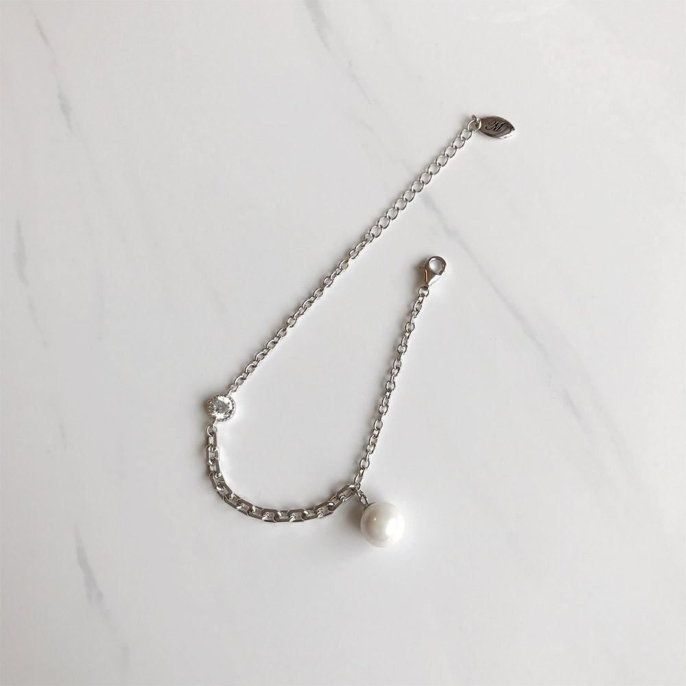 B006贝珠锆石手链