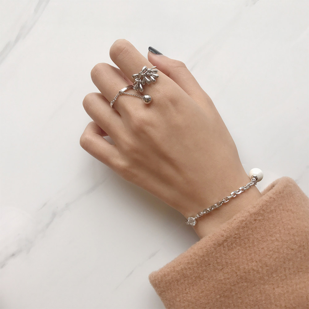 B006贝珠锆石手链