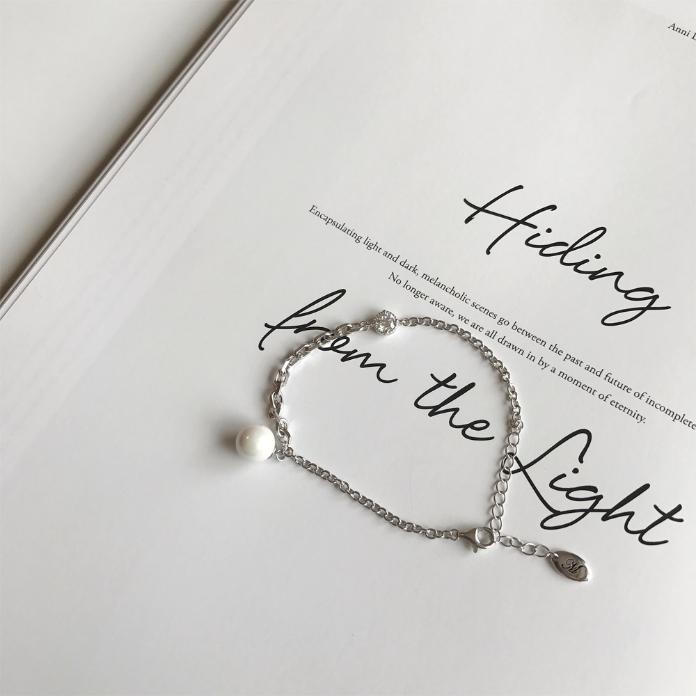 B006贝珠锆石手链