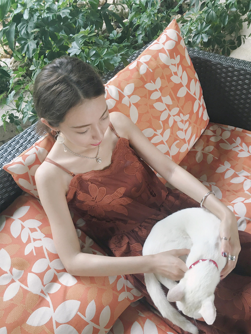 C013贝珠链条项链