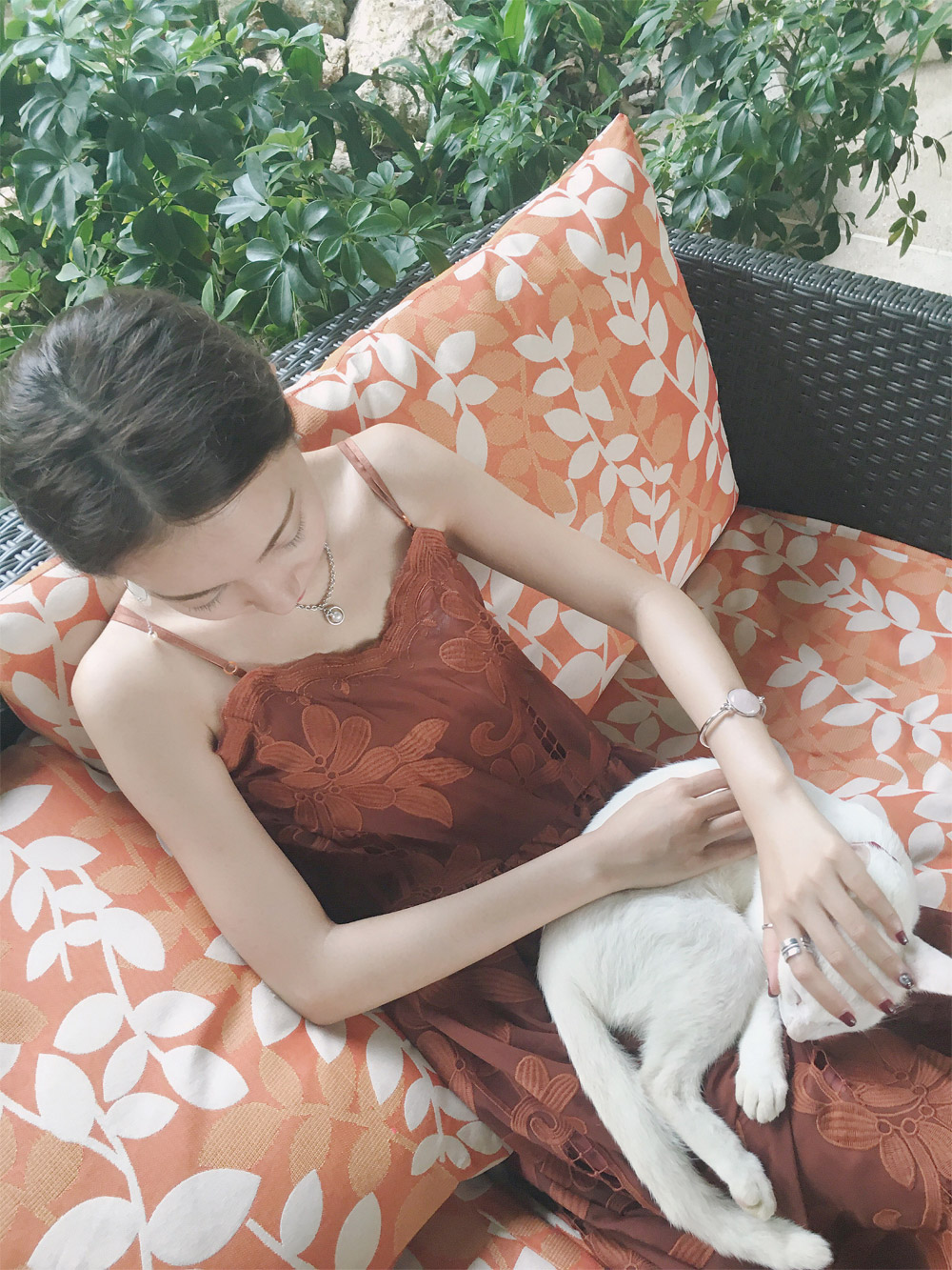 C013贝珠链条项链