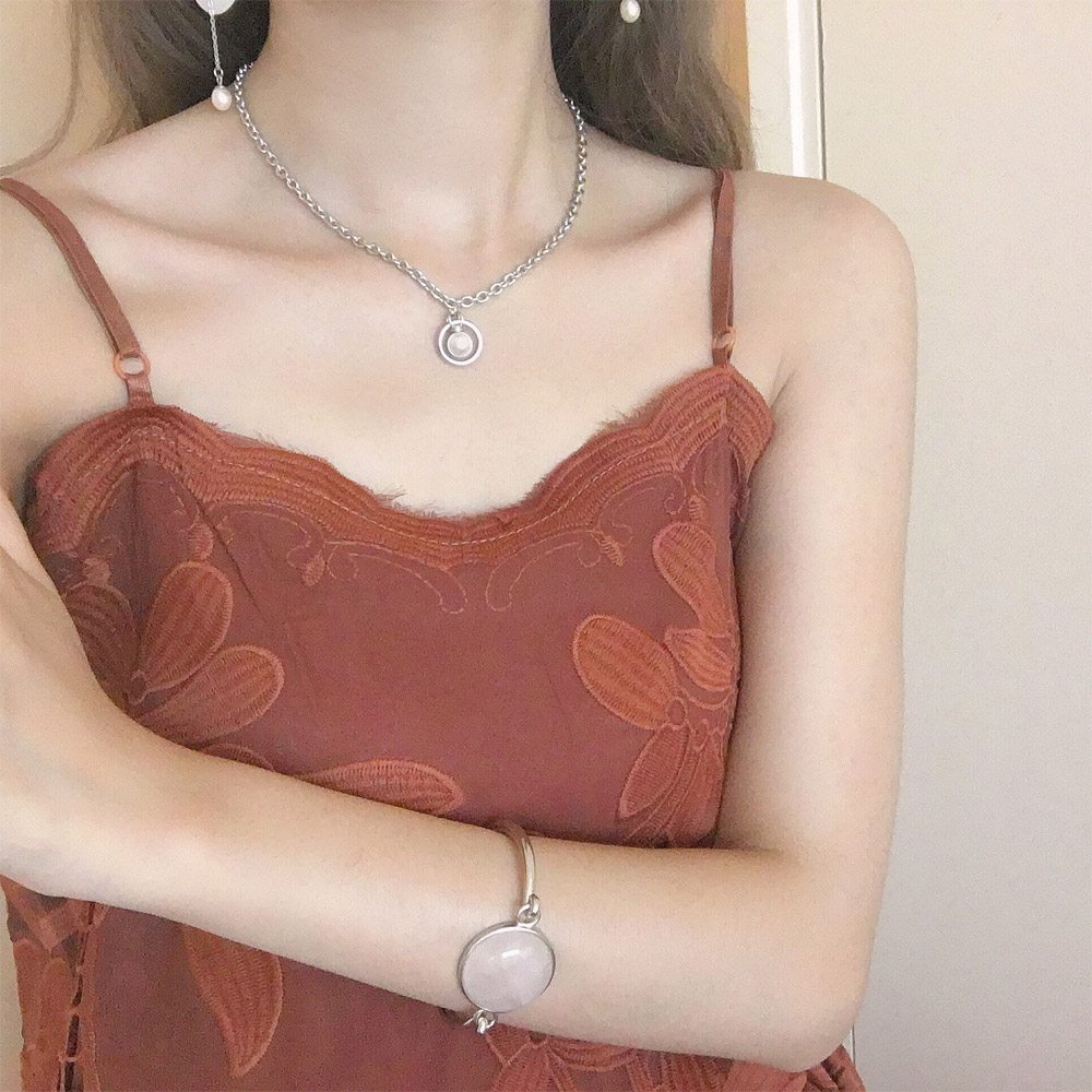 C013贝珠链条项链