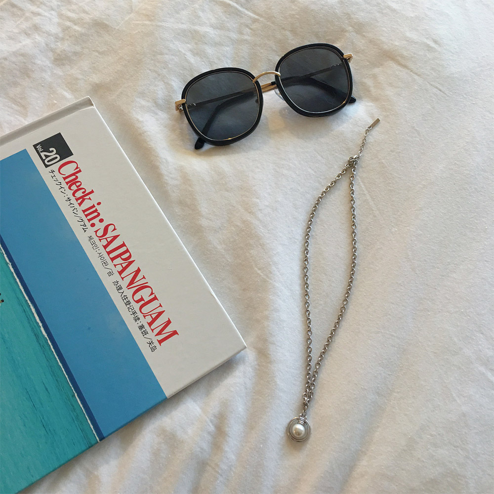 C013贝珠链条项链