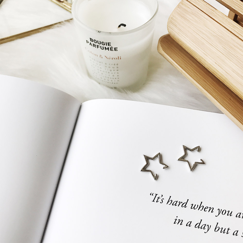 E030爱心星星皇冠耳钉