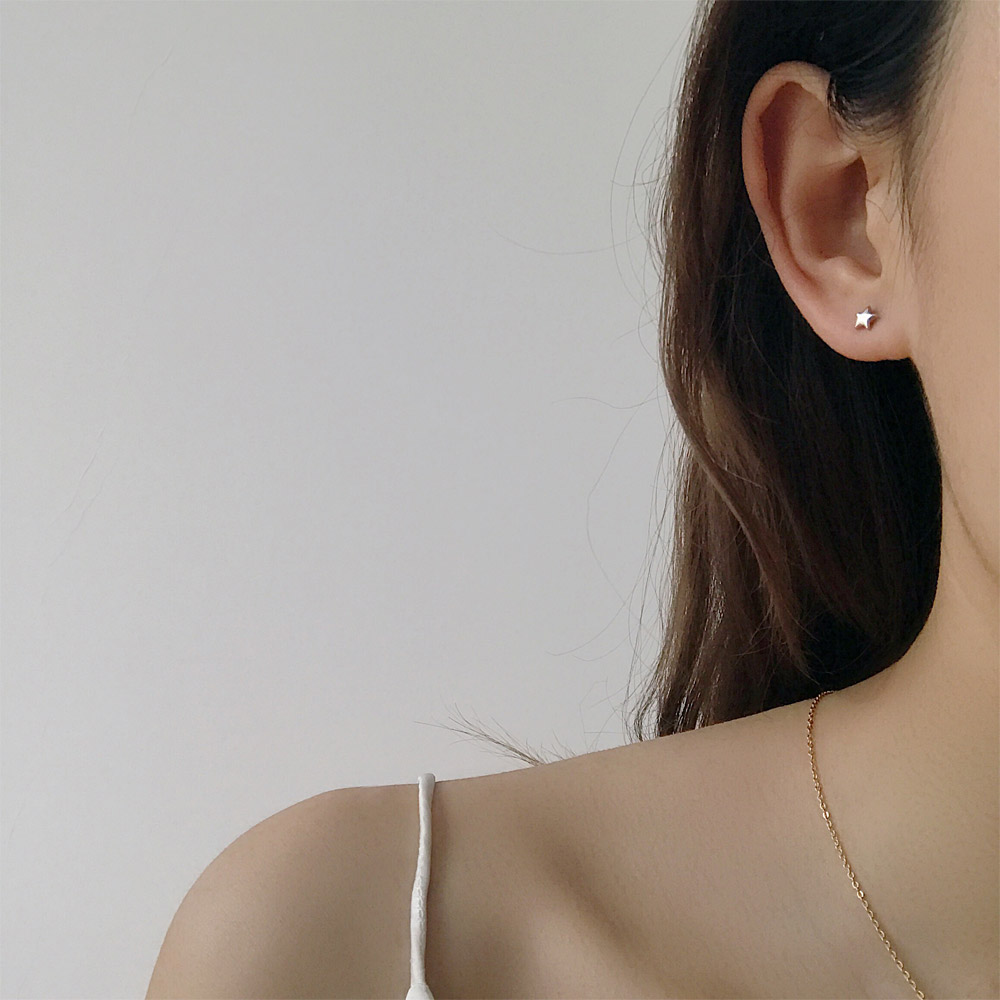 E031珍珠锆石耳线