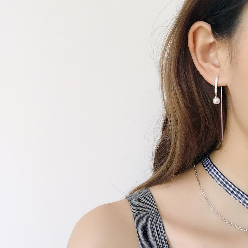 E032光谱石铆钉耳钉