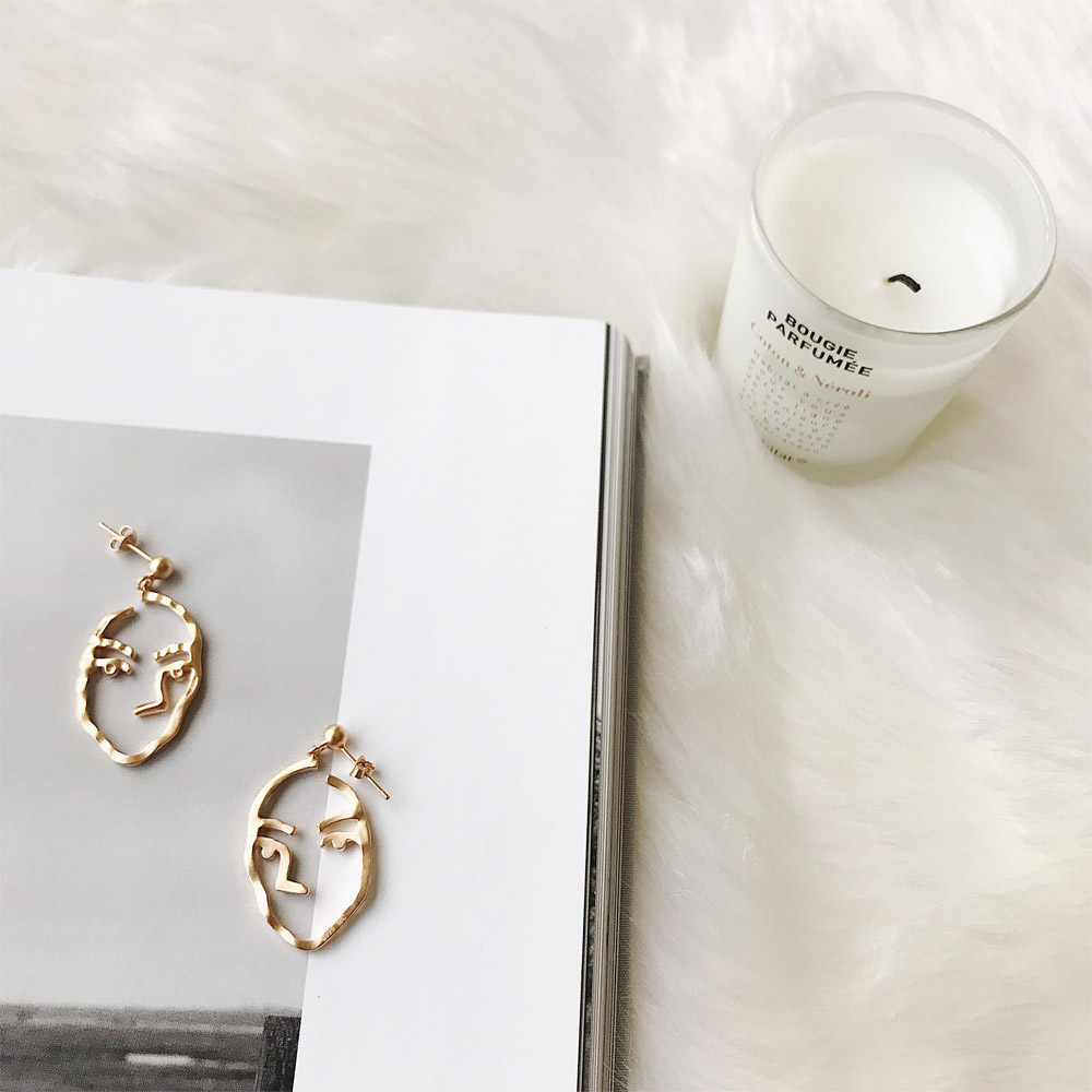 E035星星耳骨耳夹