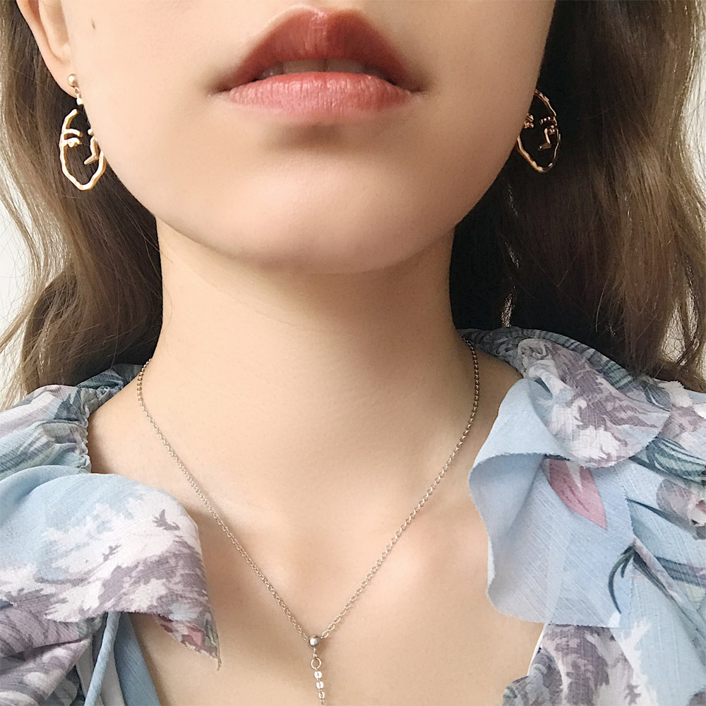 E035星星耳骨耳夹